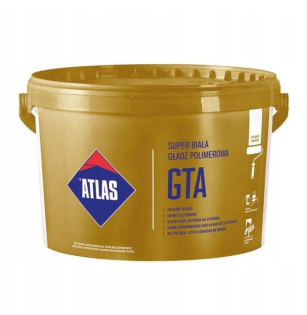 Biała gładź polimerowa 18kg GTA  Atlas