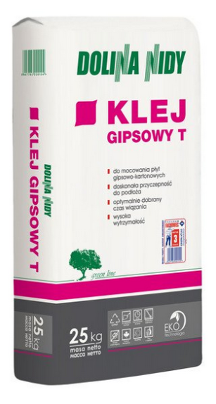 Klej gipsowy 25kg Dolina Nidy