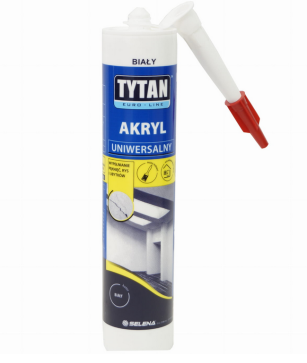 Akryl uniwersalny biały EURO-LINE 280ml