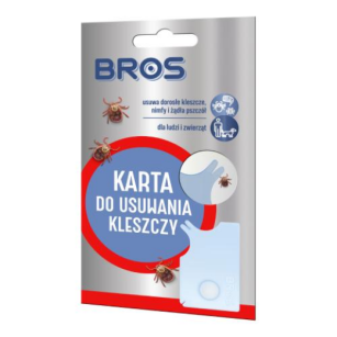 Karta do usuwania kleszczy Bros