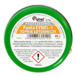 Pasta cynel-1 topnik lutowniczy 40g, 30g