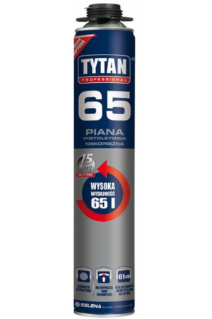 Pianka pistoletowa 750ml  65 Tytan l/z