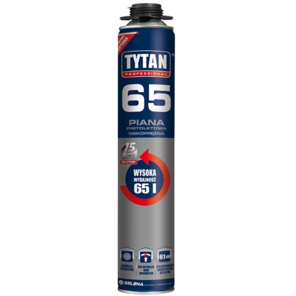 Pianka pistoletowa 750ml  65 Tytan l/z