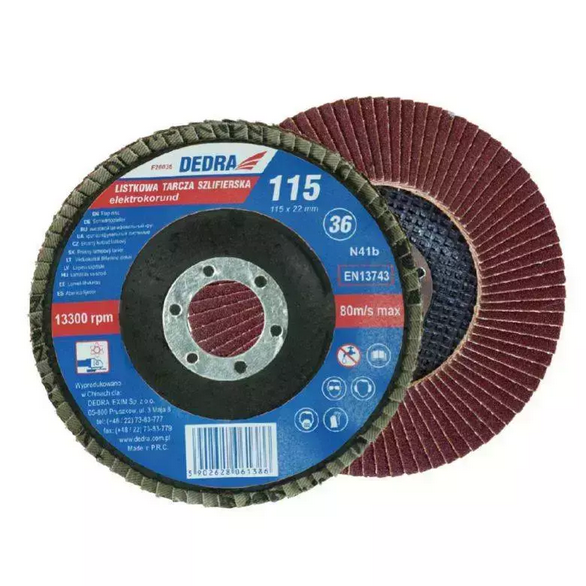 Tarcza płatkowa 125x22mm