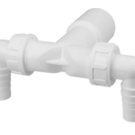 Adapter podwójny do odpływu pralki 40/32