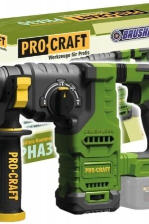 Akumulatorowa młotowiertarka Procraft walizka(P14)