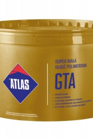 Biała gładź polimerowa 18kg GTA  Atlas