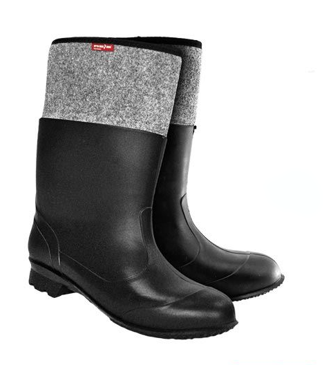Buty kalosze filcowe tworzywo PCV rozm. 43