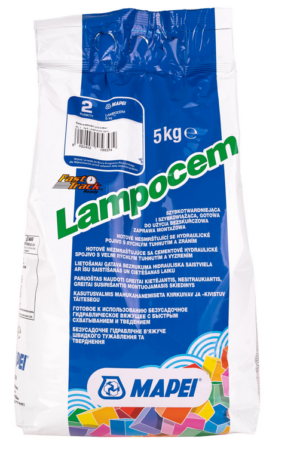 Cement montażowy szybkowiążący Lampocem 5kg