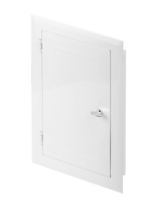 Drzwiczki kominowe metalowe DMW79 15×25 białe