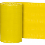 Folia kablowa ostrzeg. 20cmx0.08mmx100mb żółta