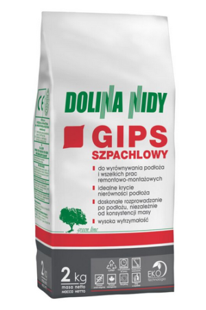 Gips szpachlowy 2kg Nida