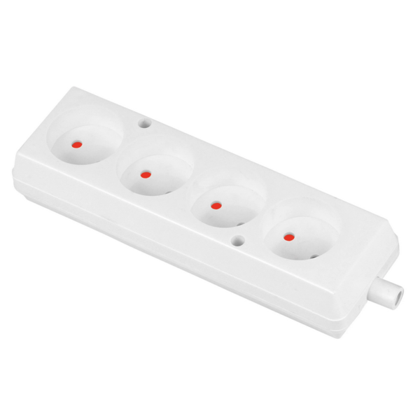Gniazdko elektryczne 4x2p  GN-460