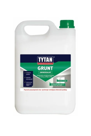 Grunt akrylowy emulsja gruntująca 5l, 5l+1l  TYTAN