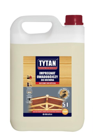 Impregnat owadobójczy do drewna 5L Tytan