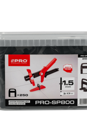Klips do poziomowani płytek SP800 1.5mm 250szt PRO