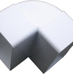 Kolano wentylacyjne pionowe płaskie 90° 110×55 P
