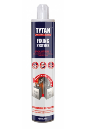 Kotwa chemiczna EVO I 300ml do 300kg Tytan
