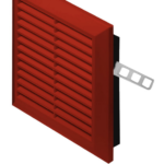 Kratka wentylacyjna T40 14×14 ceglasta