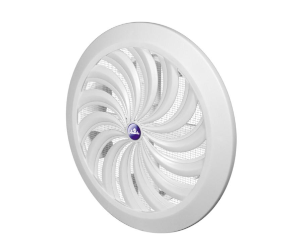 Kratka wentylacyjna T88 fi100-150 biała