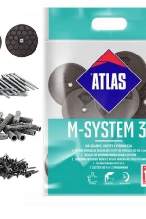 Krążek montażowy podłoga Atlas M8/fi 18.5 L160