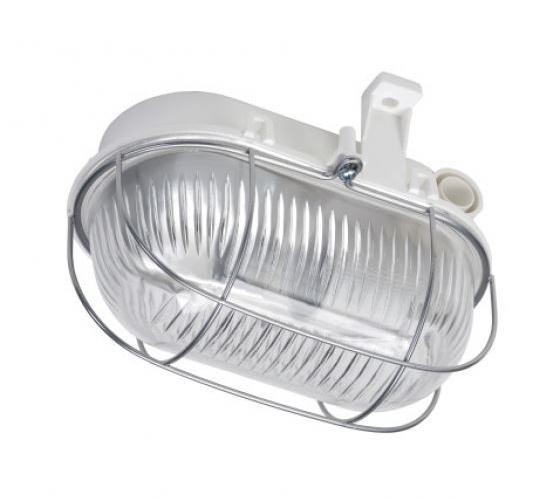Lampa kanałowa z siatką metal. 60W  LAMK-SM60
