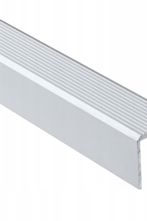 Listwa schodowa LS 20x20R 1m srebrna C-0