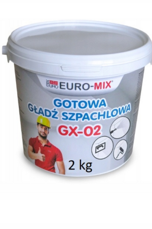 Masa szpachlowa GX-02  2kg EURO-MIX
