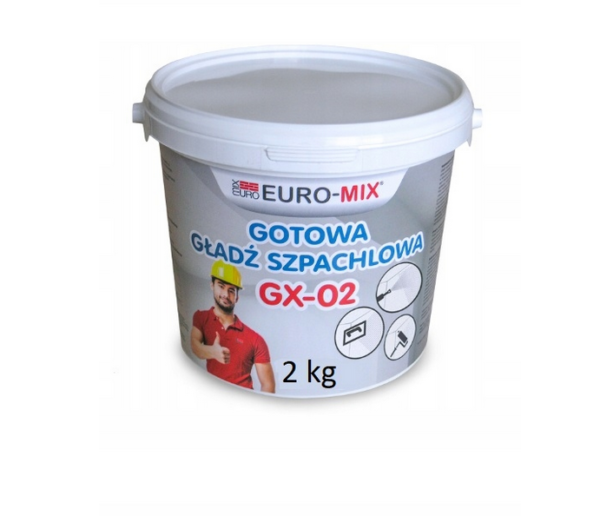 Masa szpachlowa GX-02  2kg EURO-MIX
