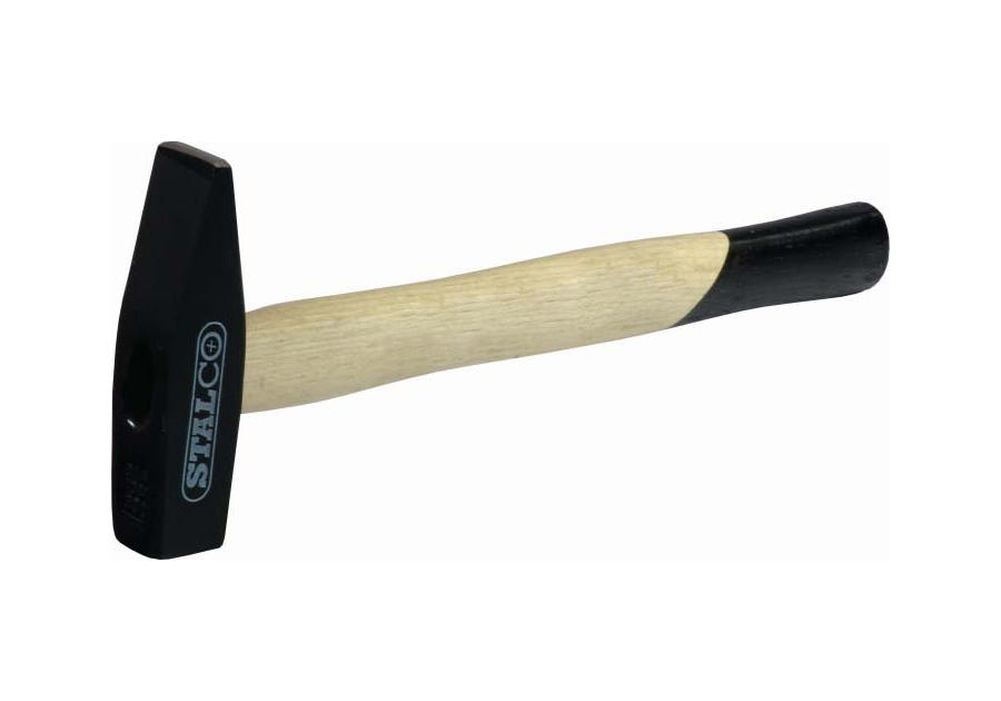 Młotek ślusarski 0.1kg drewno buk