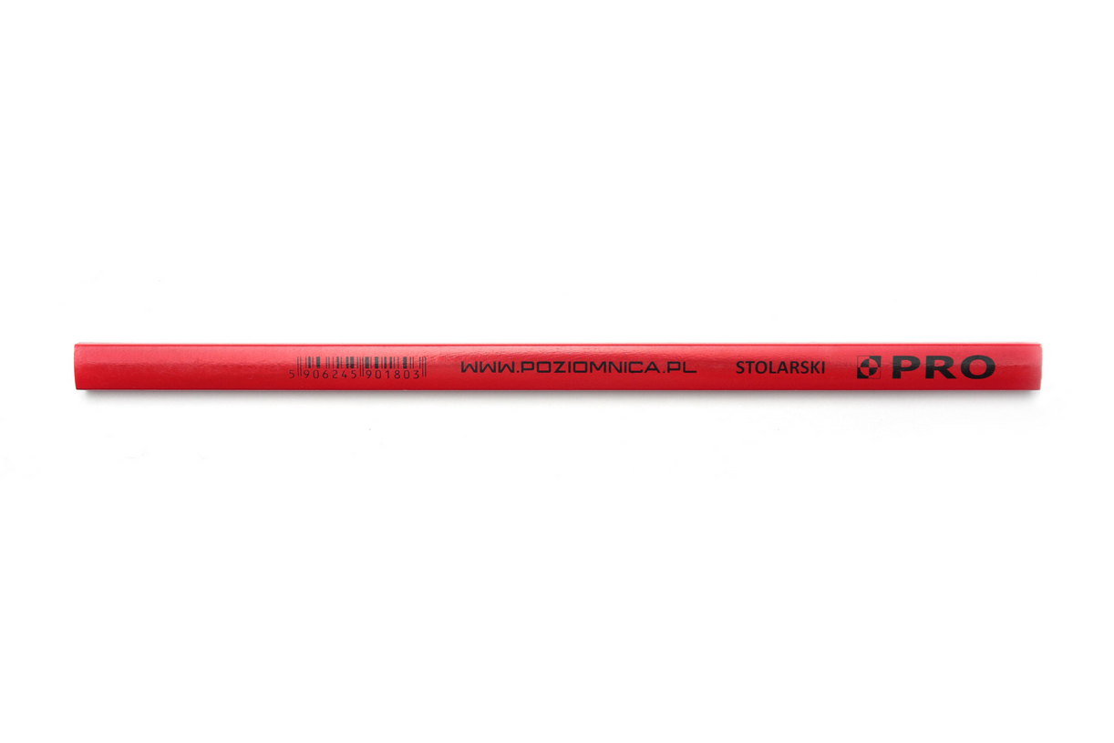 Ołówek stolarski 240mm czerwony PRO