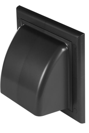 Osłona wywiewna KO125-30 grafit