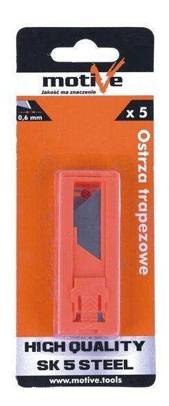 Ostrza trapezowe (5 szt.) Motive