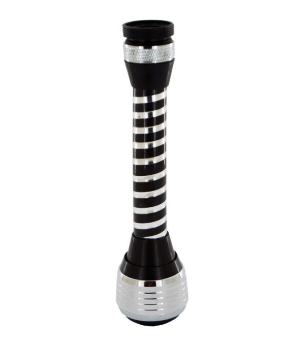 Perlator z tworzywa chrom 14cm