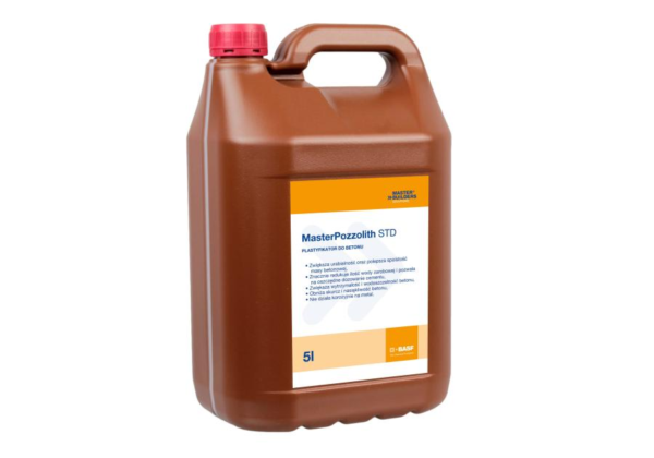 Plastyfikator do betonu MasterPozzolith 5l