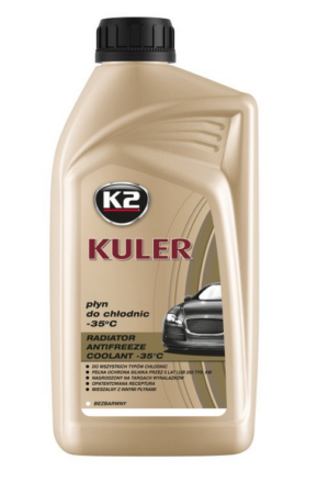 Płyn do chłodnic -35C bezbarwny 1l   Kuler