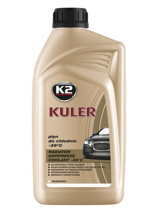 Płyn do chłodnic -35C bezbarwny 1l   Kuler
