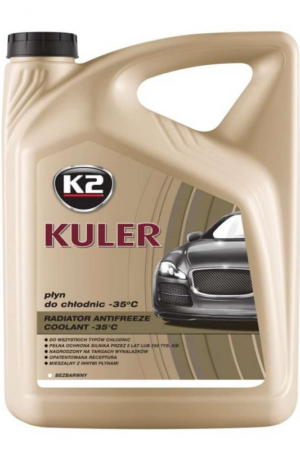 Płyn do chłodnic -35C bezbarwny 5 l Kuler