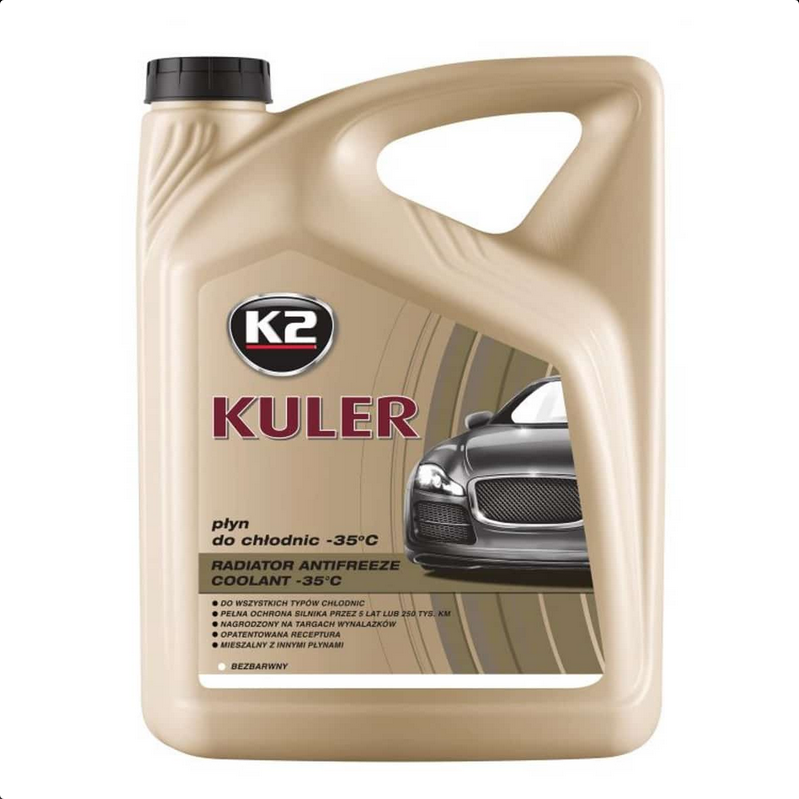 Płyn do chłodnic -35C bezbarwny 5 l Kuler