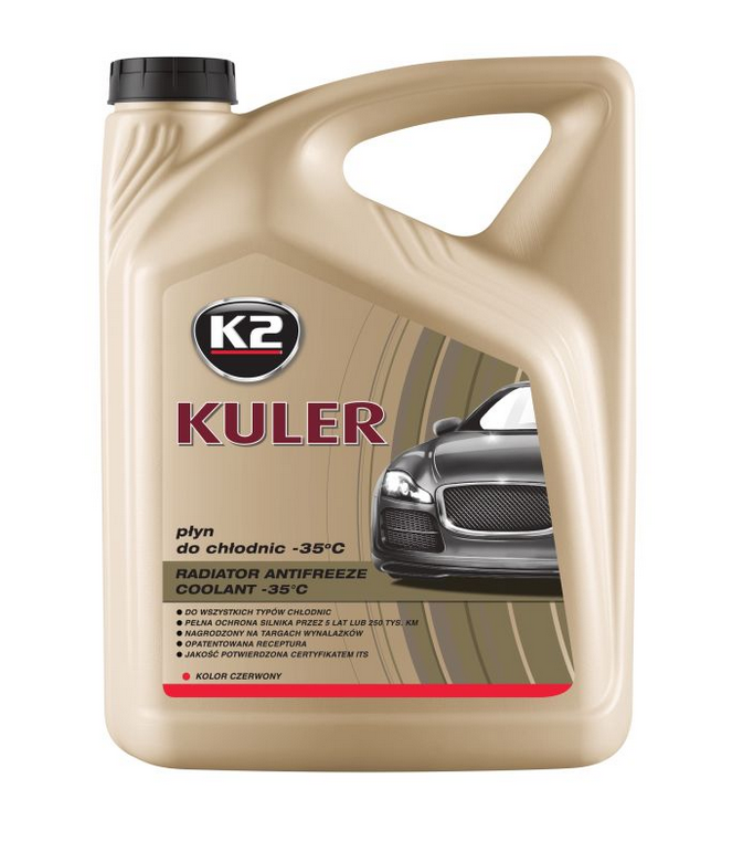 Płyn do chłodnic -35C czerwony 5l  G12 Kuler
