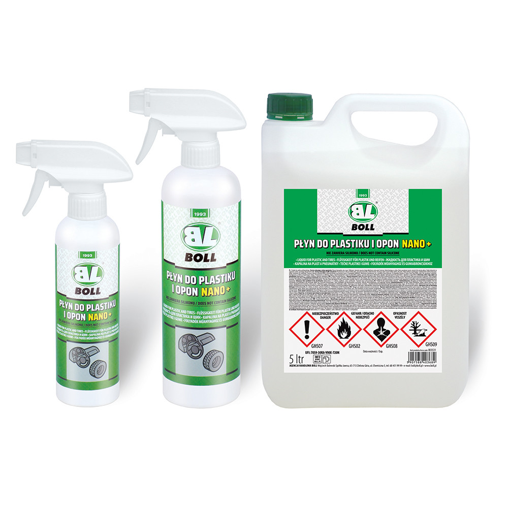 Płyn do plastiku i opon 250ml BOLL