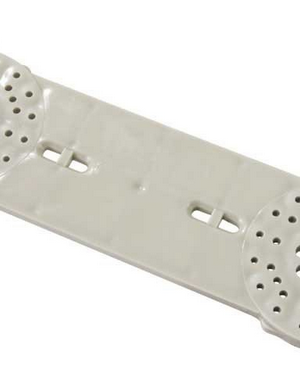 Płytka PP bater. 20×1/2 pod baterię ścienną plas.