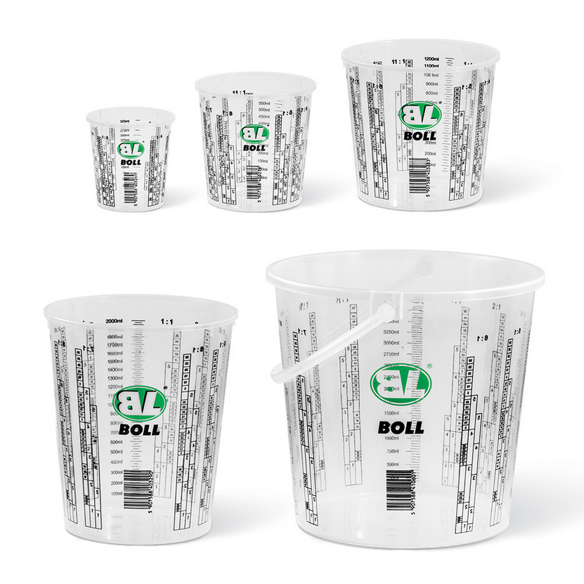 Pojemnik plastikowy z podziałką 400ml  Bool