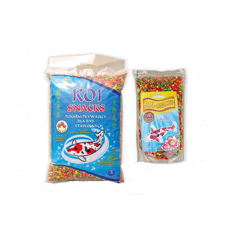 Pokarm dla ryb stawowych pałeczki kuleczki mix 10l