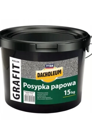 Posypka papowa grafit Tytan