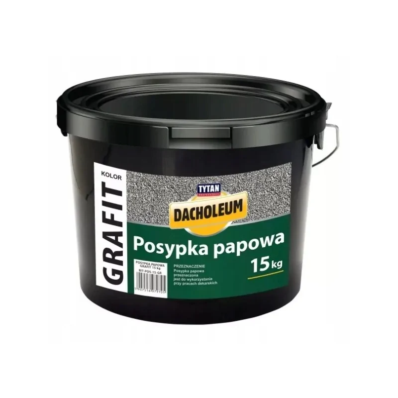 Posypka papowa grafit Tytan
