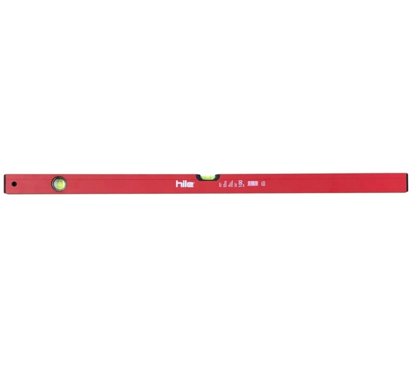 Poziomnica S40 malowana czerwona 100cm HILE PRO