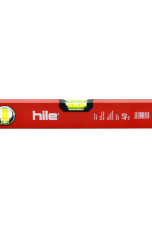 Poziomnica S40 malowana czerwona 40cm HILE PRO