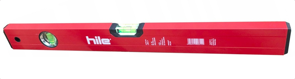 Poziomnica S40 malowana czerwona 60cm HILE PRO