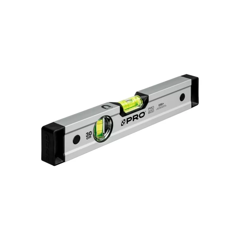 Poziomnica anoda srebrna z magnesami 30cm PRO600